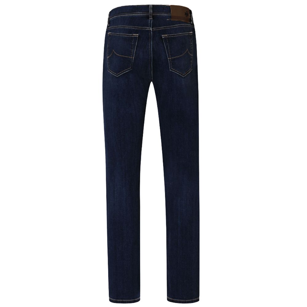 Jacob Cohen Blaue Baumwolljeans & Hose