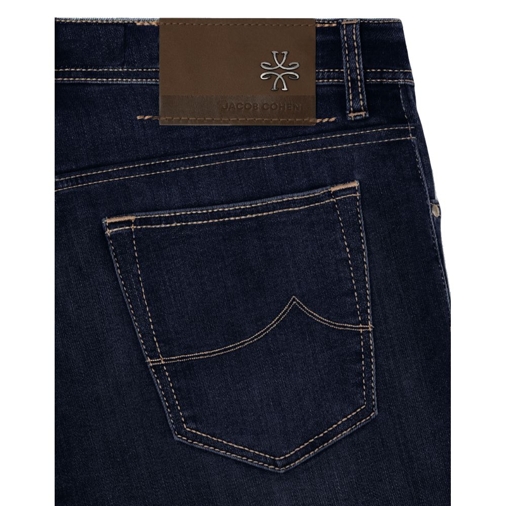 Jacob Cohen Blaue Baumwolljeans & Hose