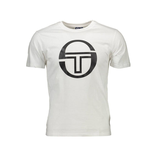 Sergio Tacchini white cotton T-shirt