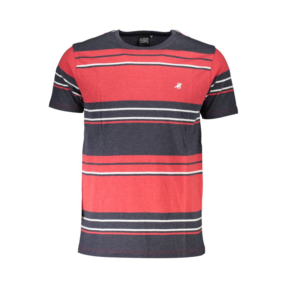 US Grand Polo T-Shirt made of red cotton