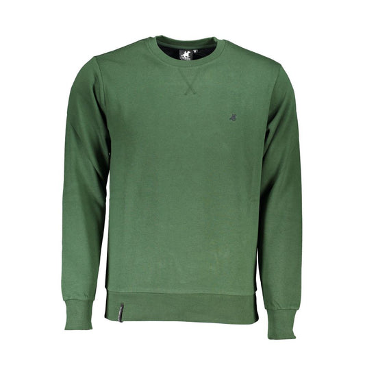 US Grand Polo Green Cotton Sweater