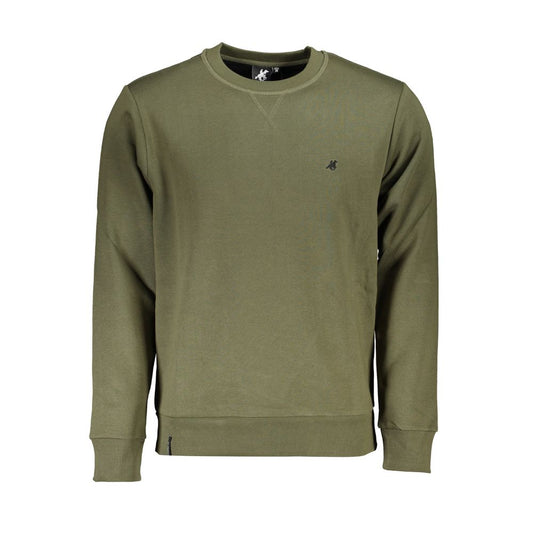 US Grand Polo Green Cotton Sweater