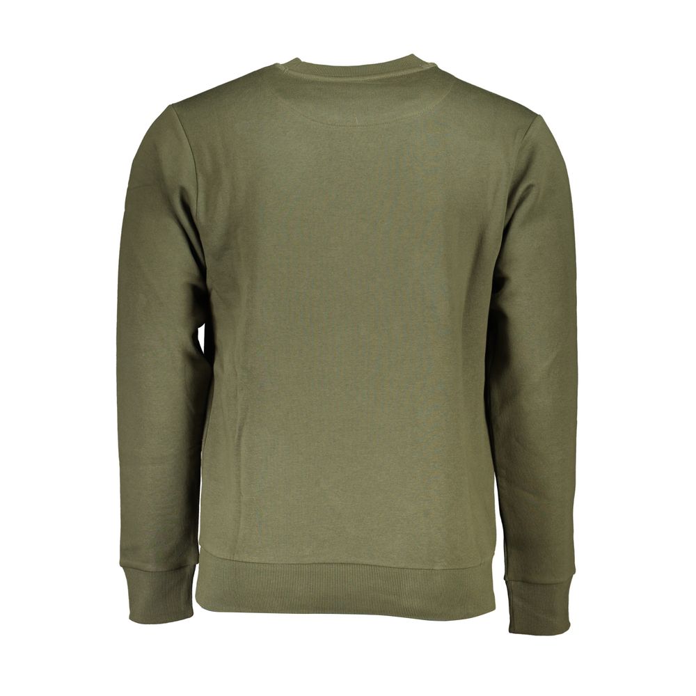 US Grand Polo Green Cotton Sweater