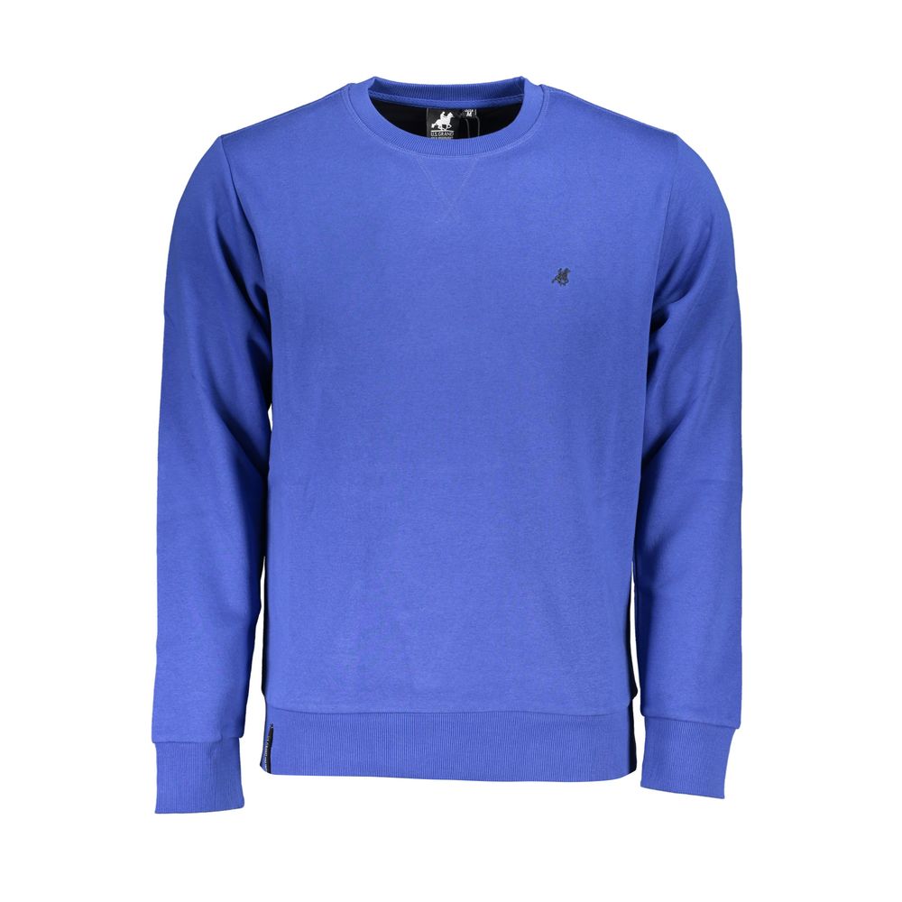 U.S. Grand Polo Blauer Baumwollpullover