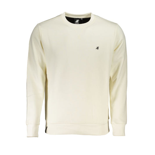 US Grand Polo White Cotton Sweater