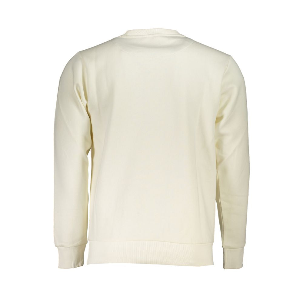 US Grand Polo White Cotton Sweater