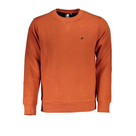 US Grand Polo cotton sweater in bronze