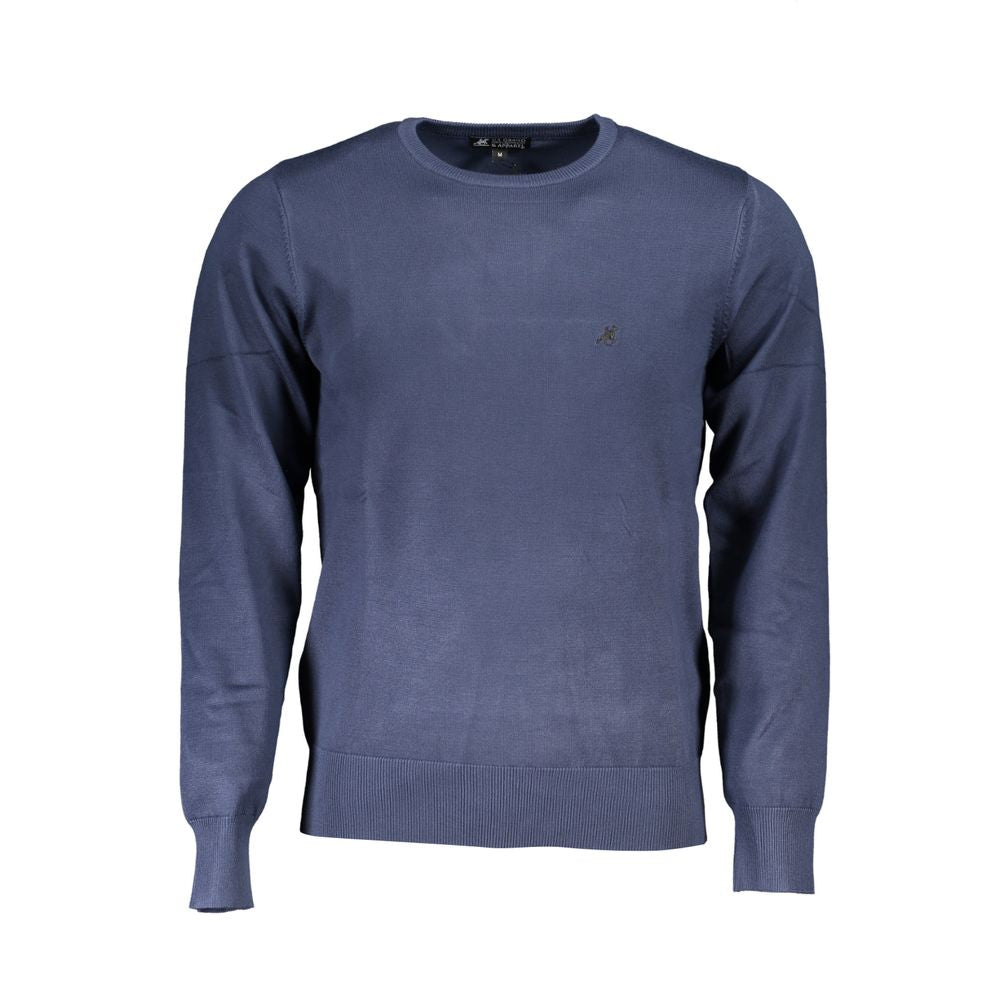 U.S. Grand Polo Blauer Nylon-Pullover