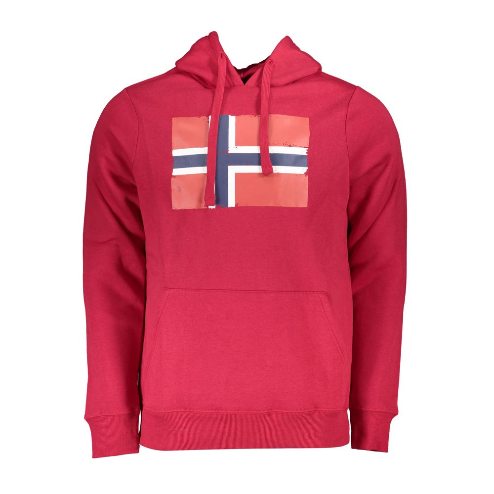 Norway 1963 Roter Baumwollpullover