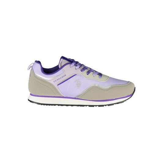 U.S. POLO ASSN. Purple polyester sneakers