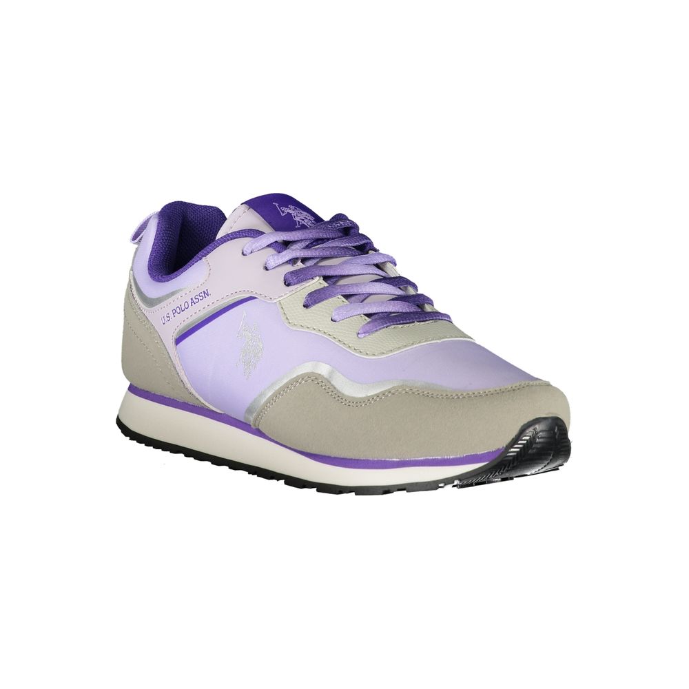 U.S. POLO ASSN. Purple polyester sneakers