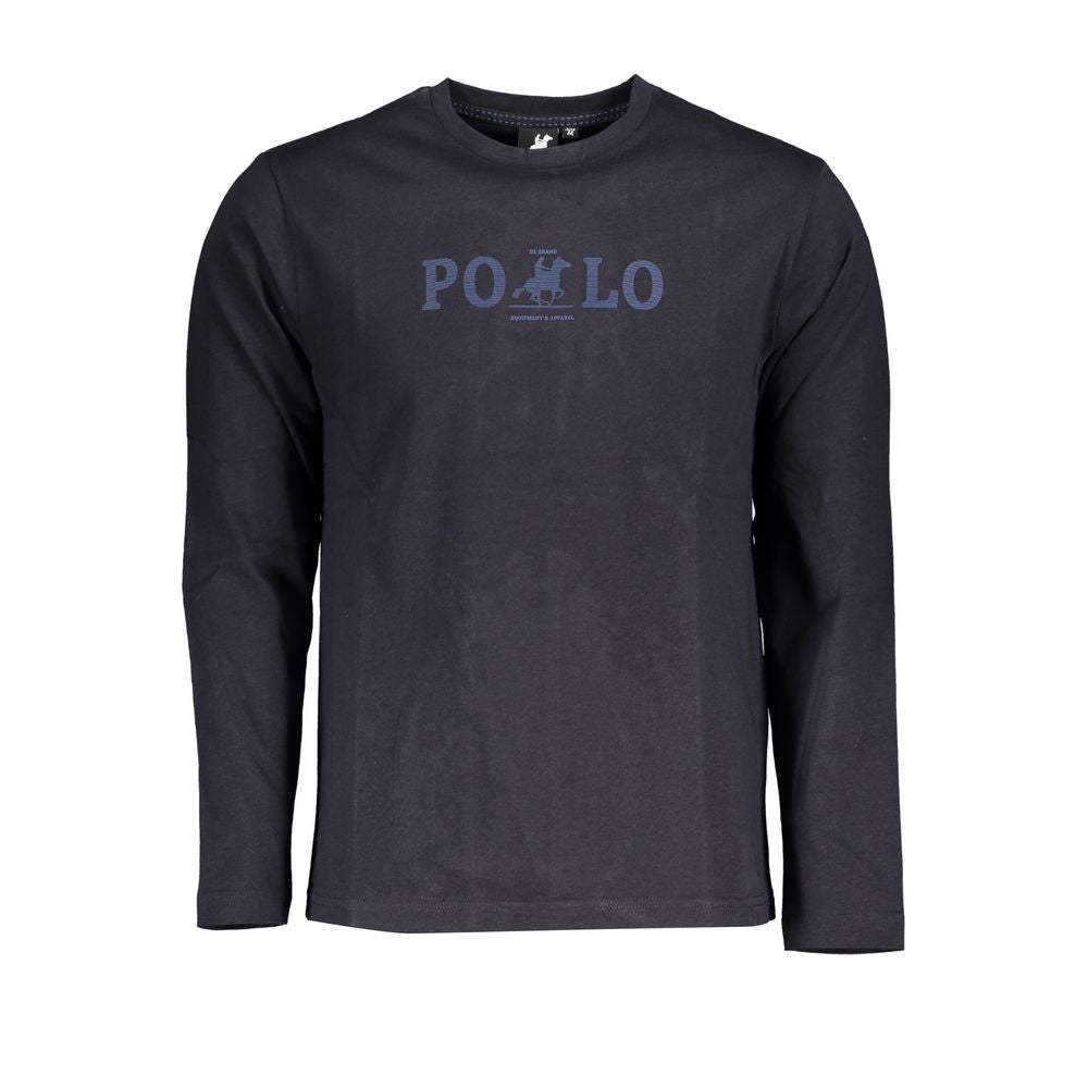 US Grand Polo T-shirt in blue cotton