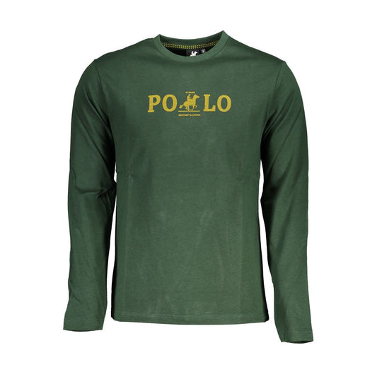 US Grand Polo T-shirt made of green cotton