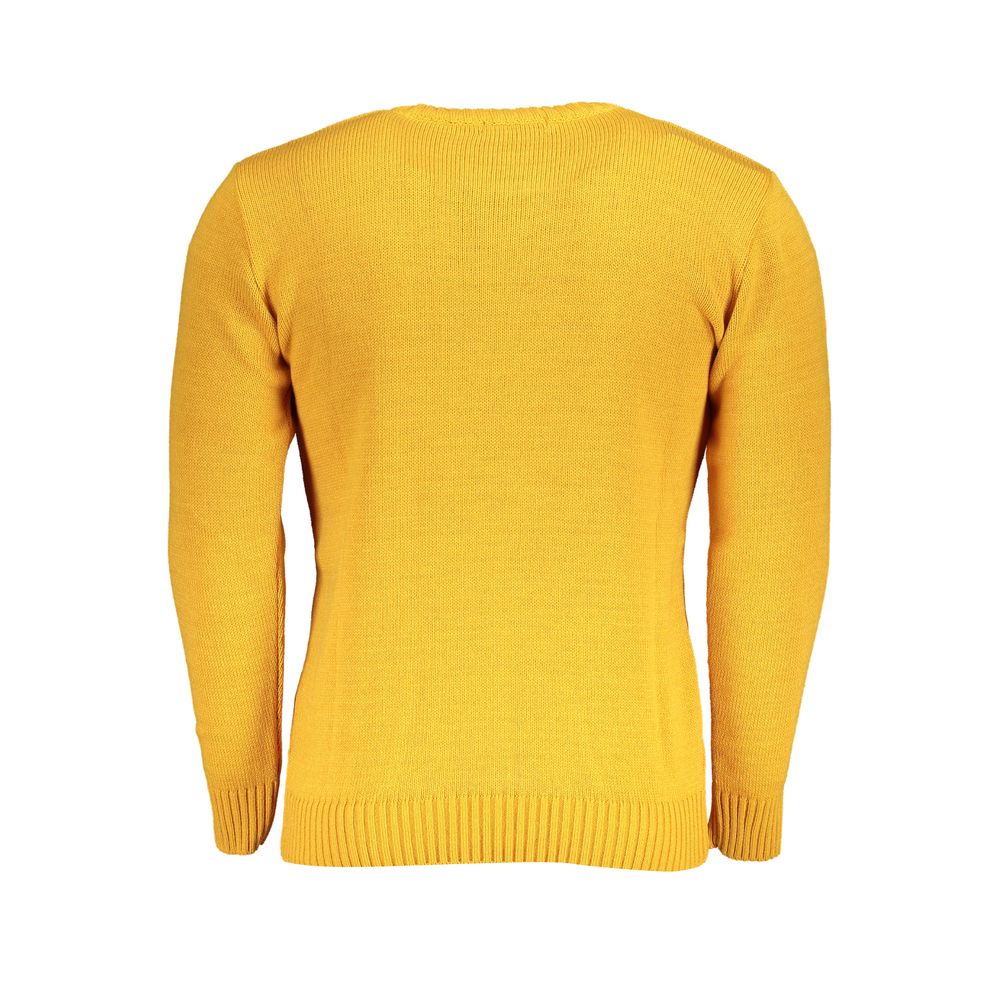 US Grand Polo Yellow Fabric Sweater