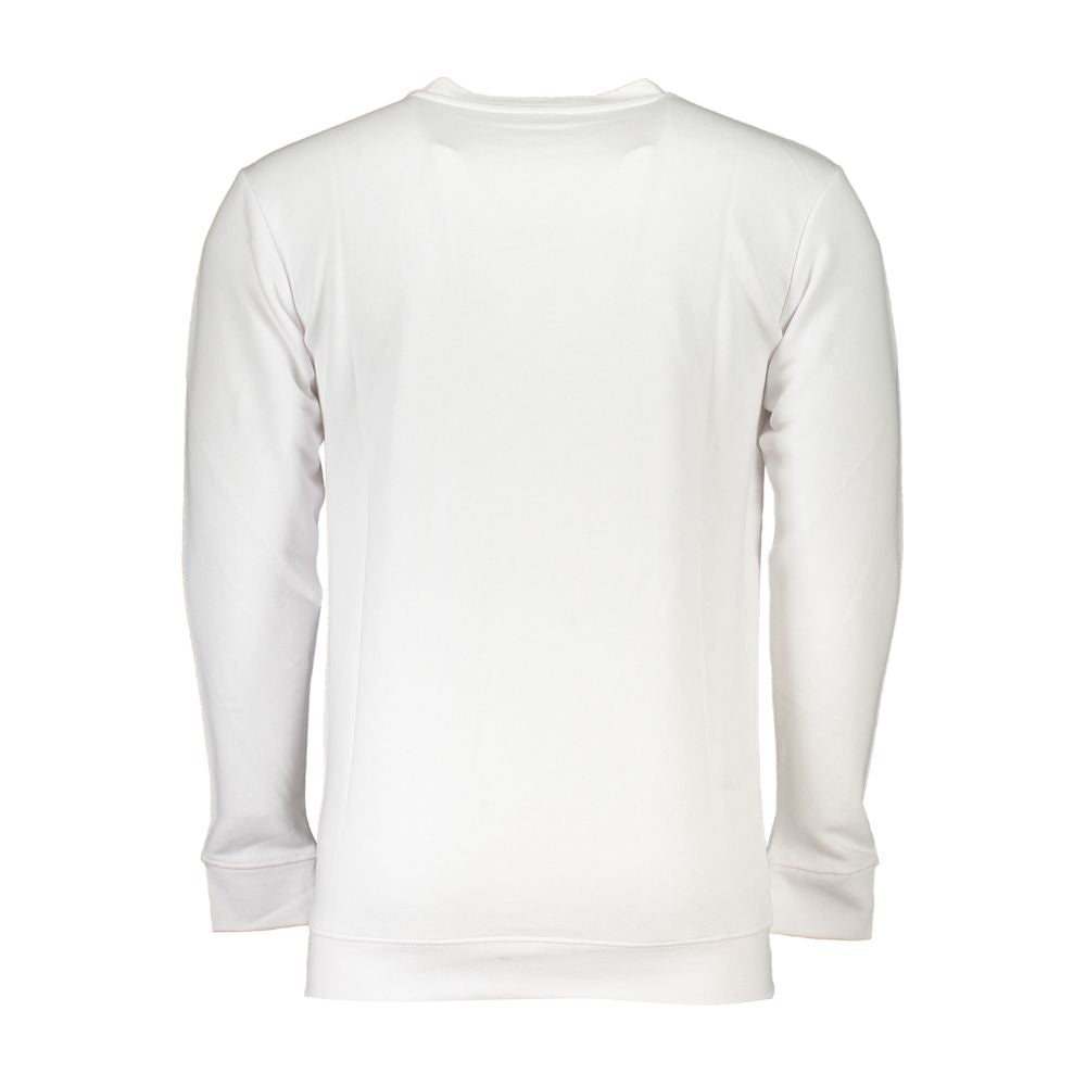 Cavalli Class Weißer Baumwollpullover