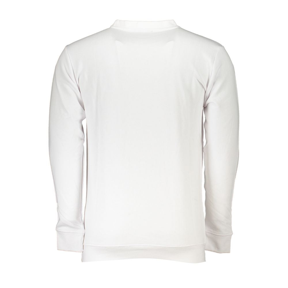 Cavalli Class Weißer Baumwollpullover