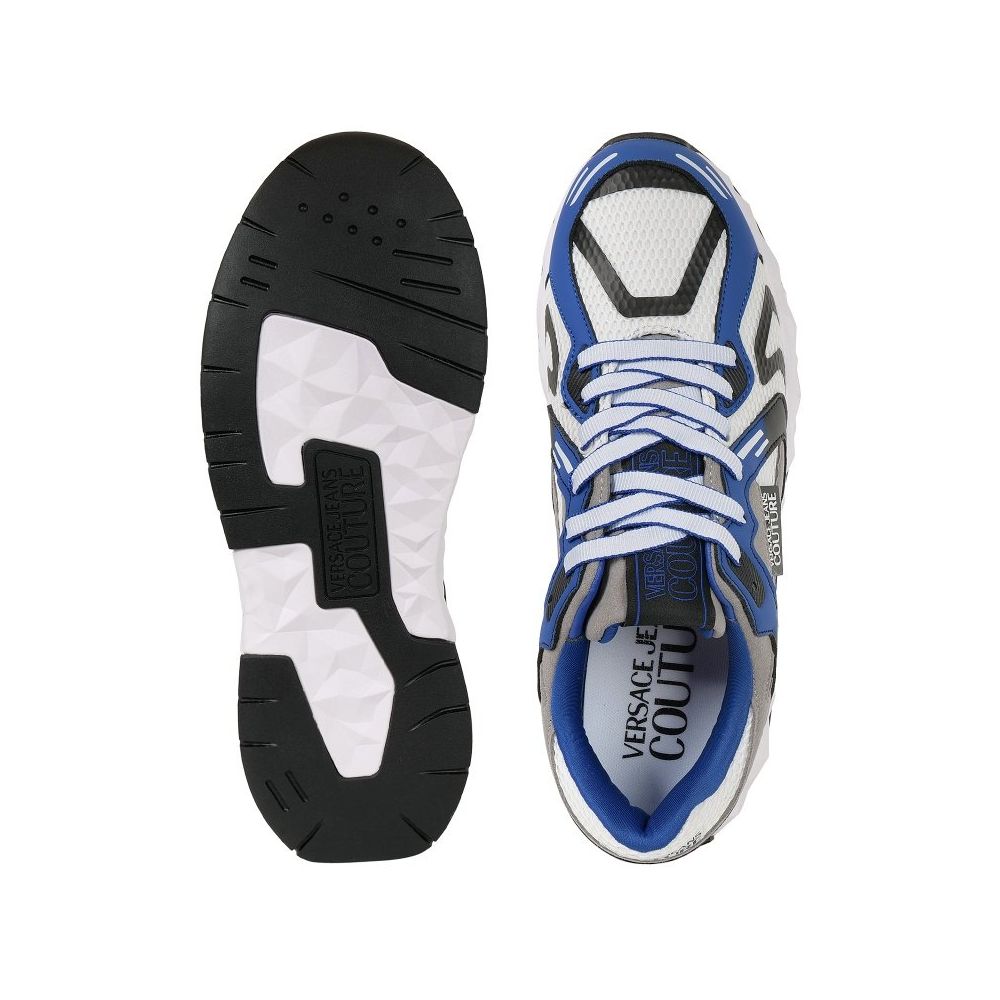 Versace Jeans Blue Nylon Sneakers