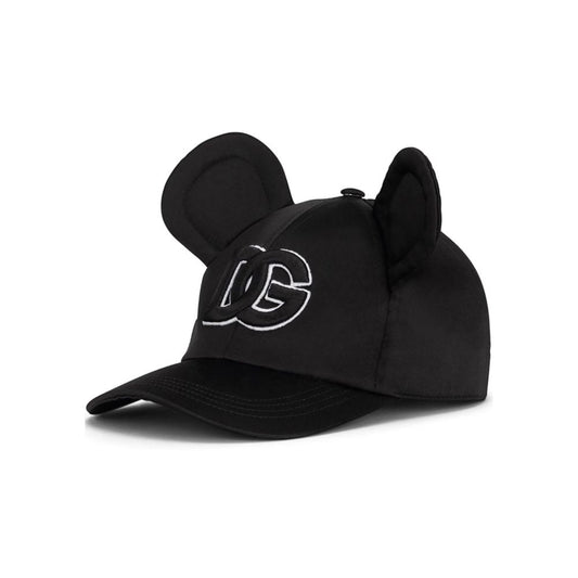 Dolce &amp; Gabbana Black Polyester Hat