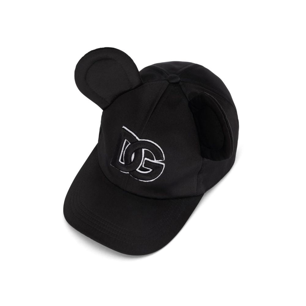 Dolce &amp; Gabbana Black Polyester Hat