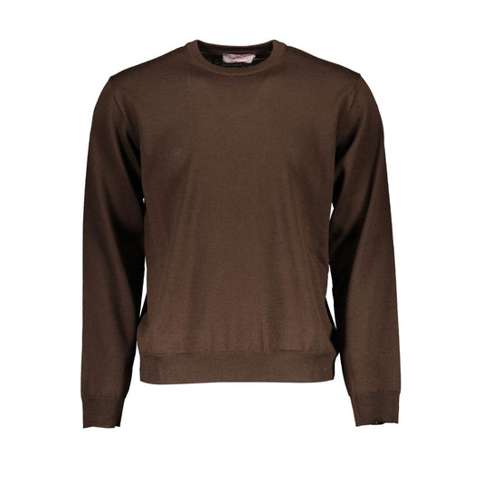 Romeo Gigli Brauner Wollpullover