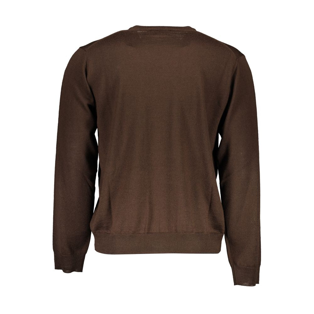 Romeo Gigli Brauner Wollpullover