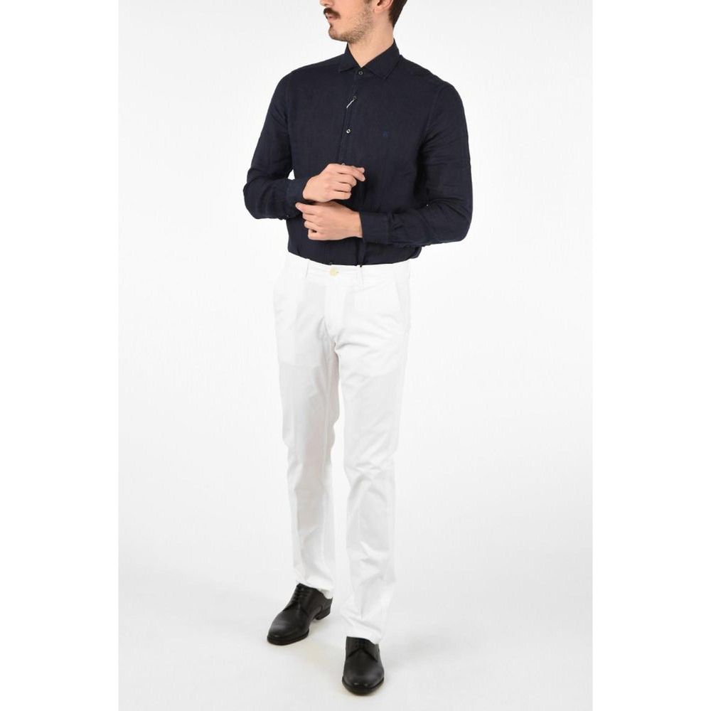 Corneliani White Jeans &amp; Pants