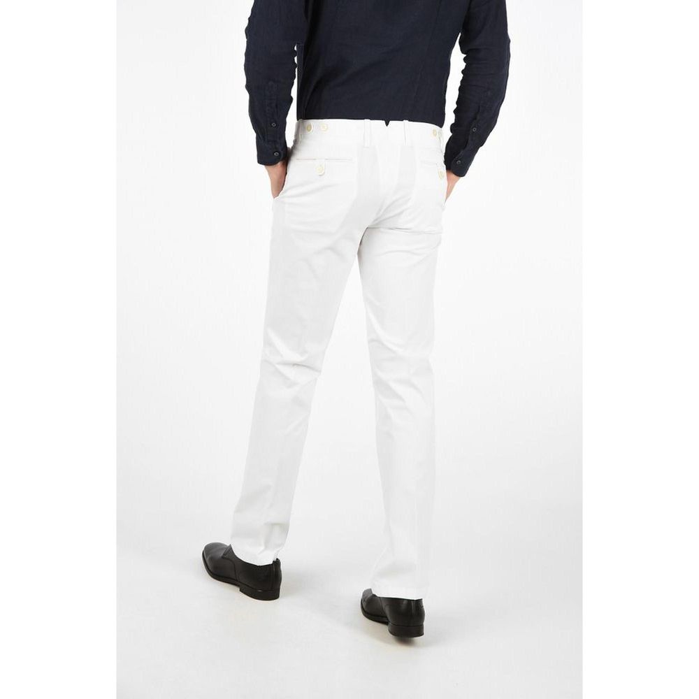 Corneliani White Jeans &amp; Pants