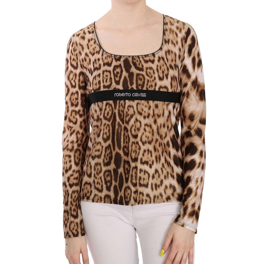 Roberto Cavalli Brown Tops &amp; T-Shirt