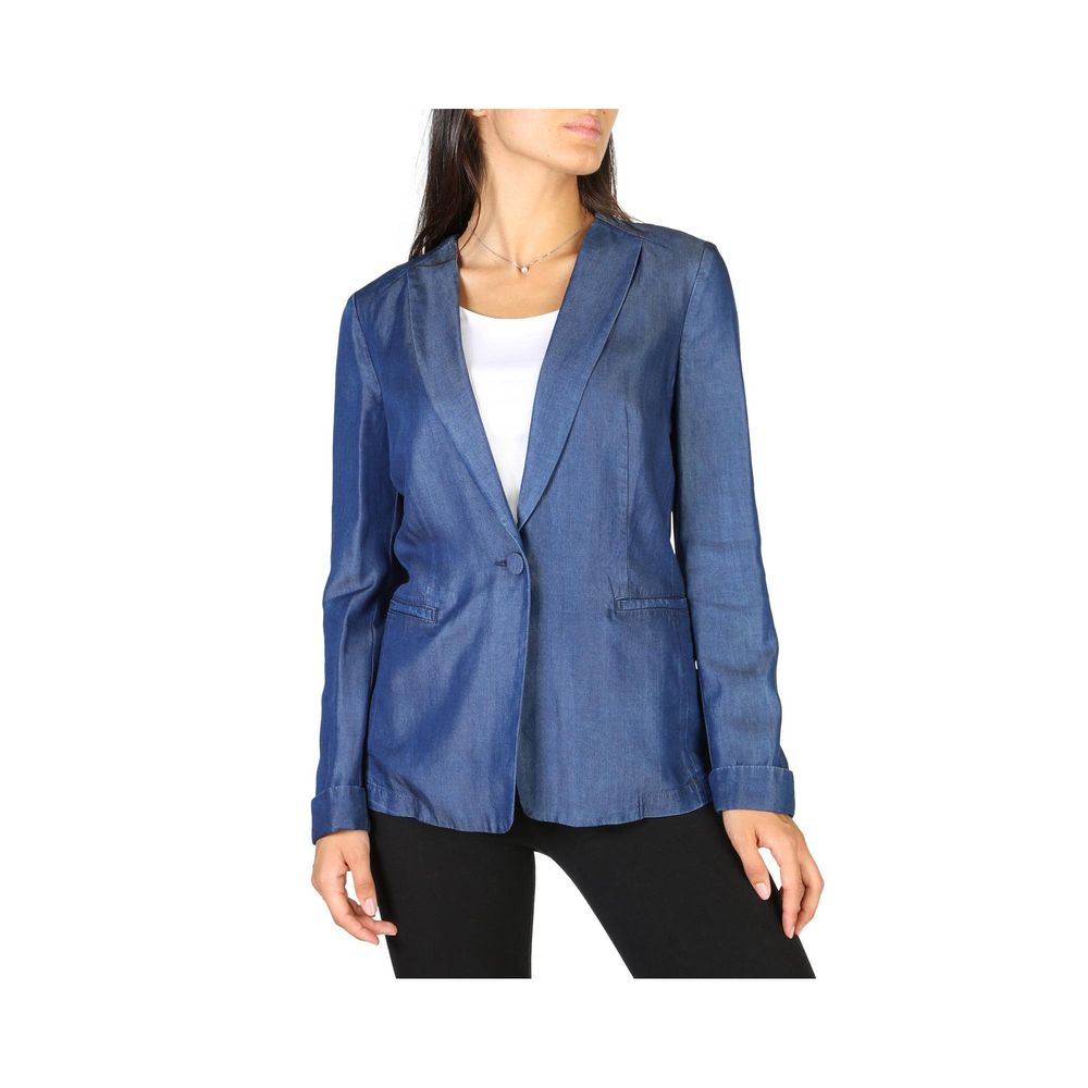 Emporio Armani Blue Jackets &amp; Coats