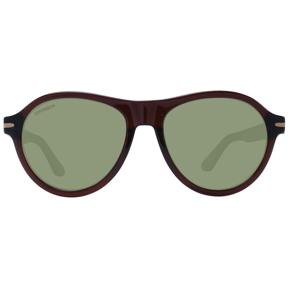 Serengeti Brown Men's Sunglasses