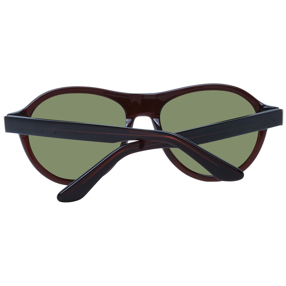 Serengeti Brown Men's Sunglasses