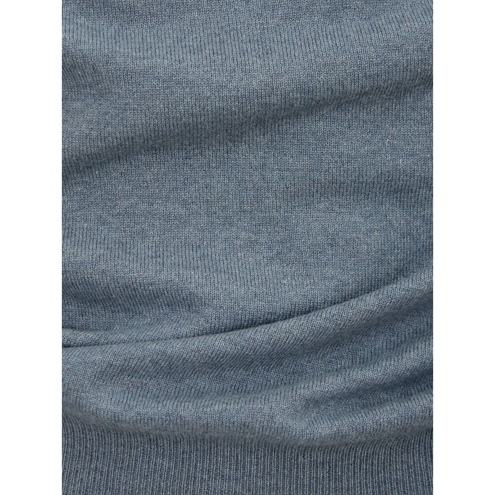 Gran Sasso Elegant grey cashmere sweater for men