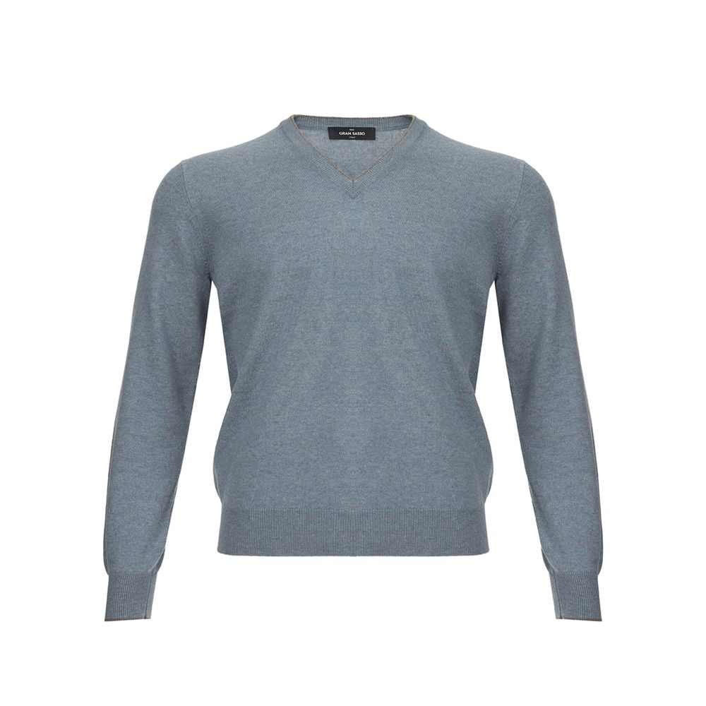 Gran Sasso Elegant cashmere sweater in chic grey