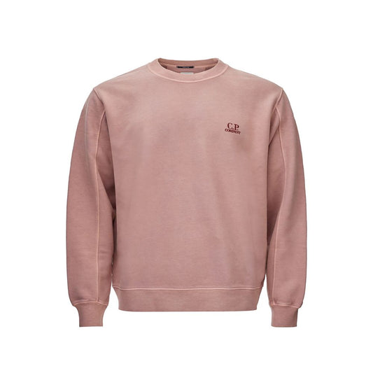 CP Company Chic pink cotton sweater for men