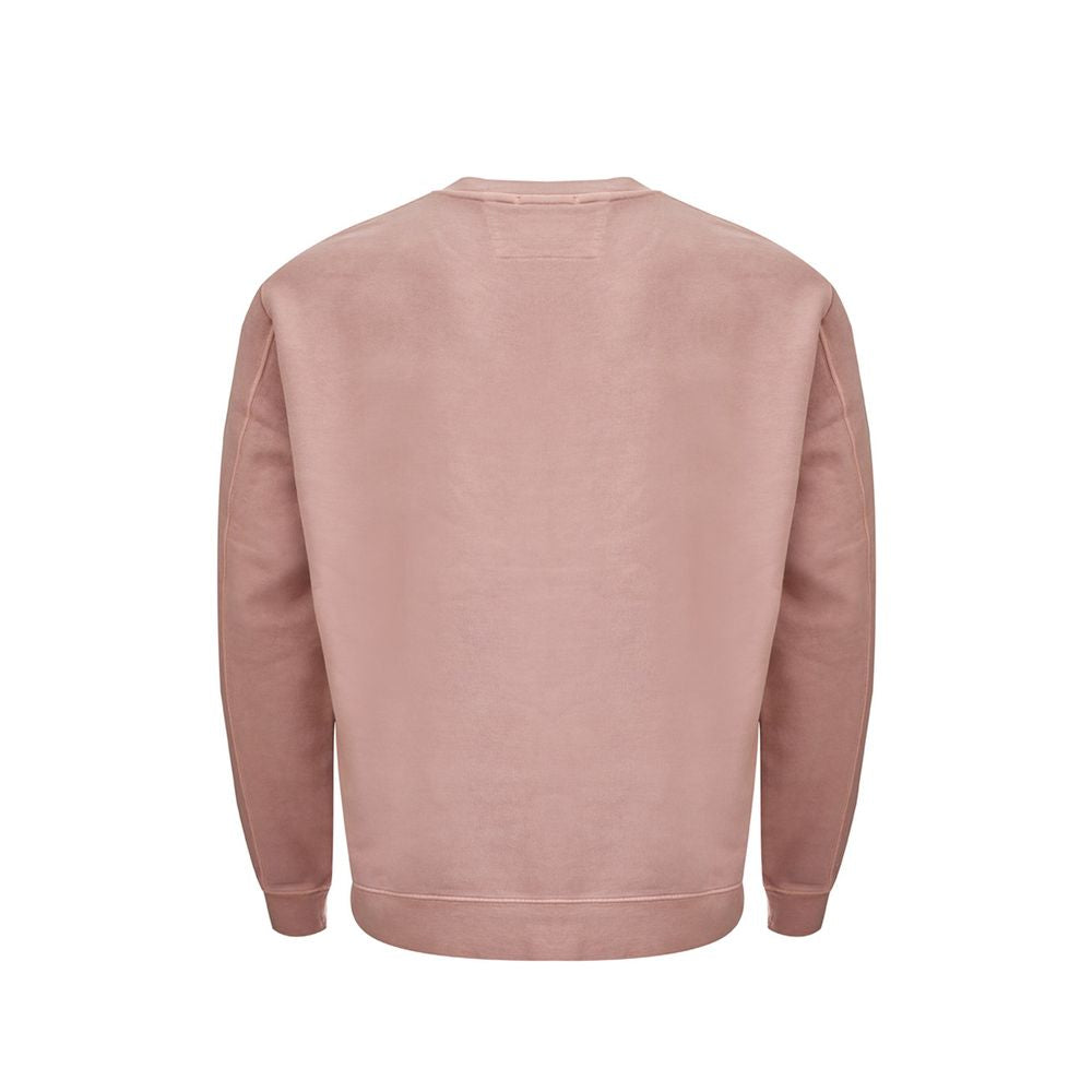 CP Company Chic pink cotton sweater for men