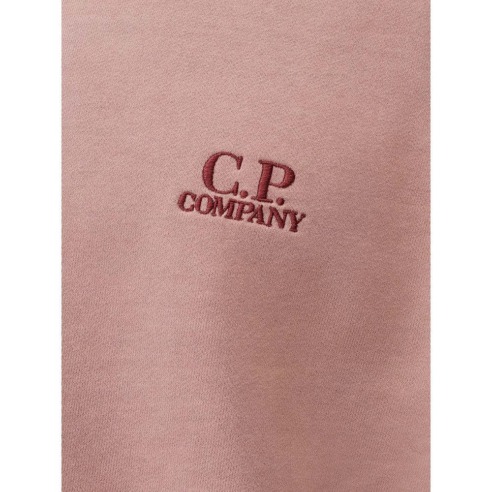 CP Company Chic pink cotton sweater for men