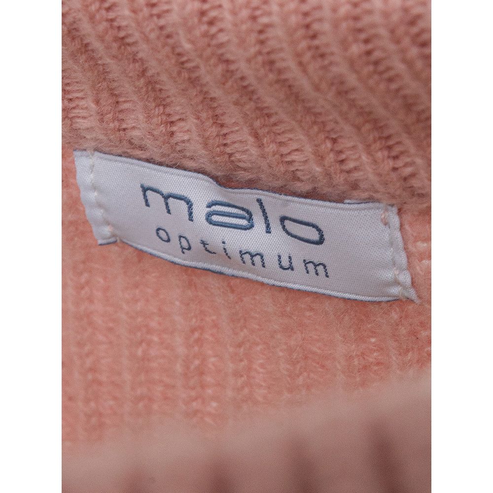 Malo Elegant Cashmere Top in Pink - Pamper yourself with soft luxury