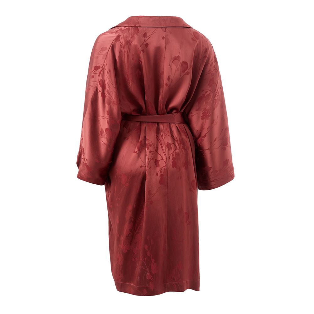 Lardini Elegant red acetate jacket for women