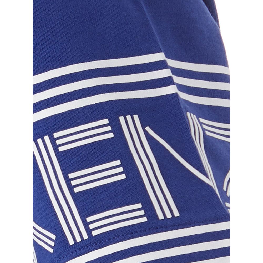 Kenzo Chic blue cotton T-shirt for stylish comfort