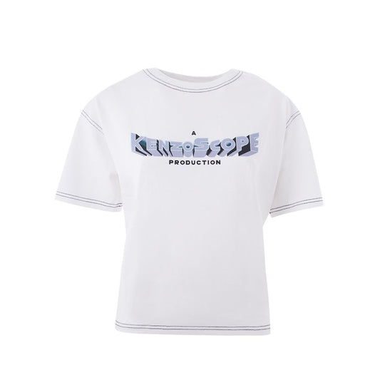 Kenzo Elegant white cotton top for women