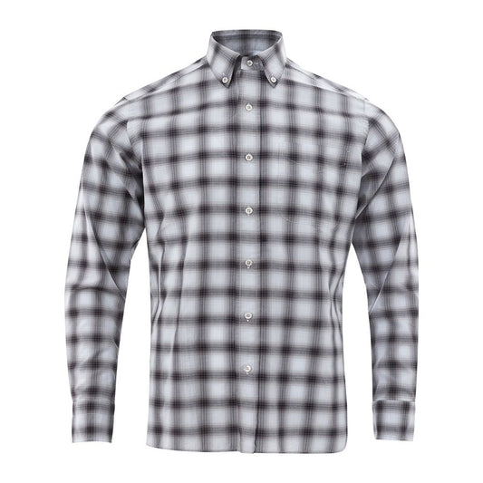 Tom Ford Elegant gray cotton men's shirt