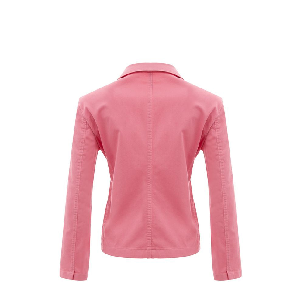 Lardini Elegant pink cotton jacket for her