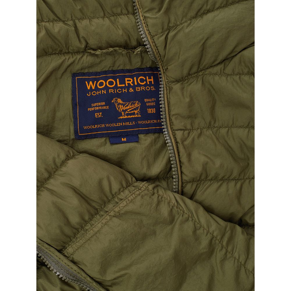 Woolrich Elegant green polyamide jacket