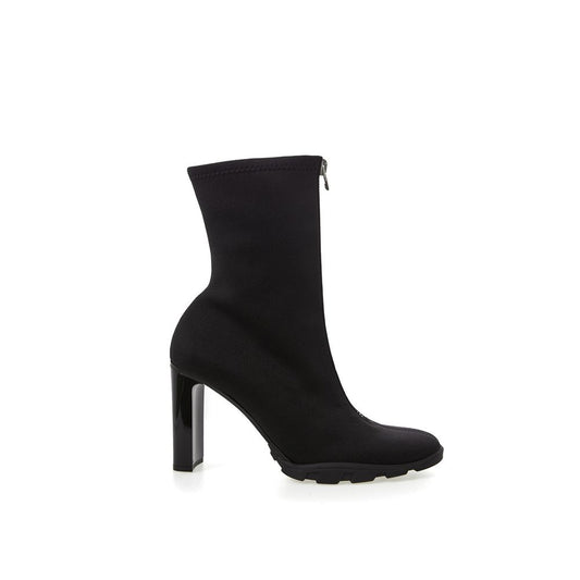 Alexander McQueen Slim Neoprene Leather Boots