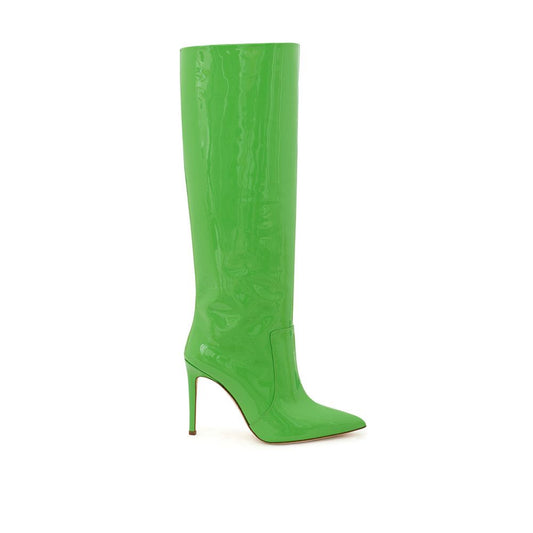 Paris Texas Emerald Green Elegance Ankle Boots