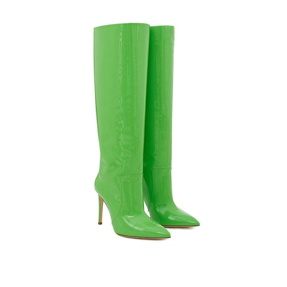 Paris Texas Emerald Green Elegance Ankle Boots