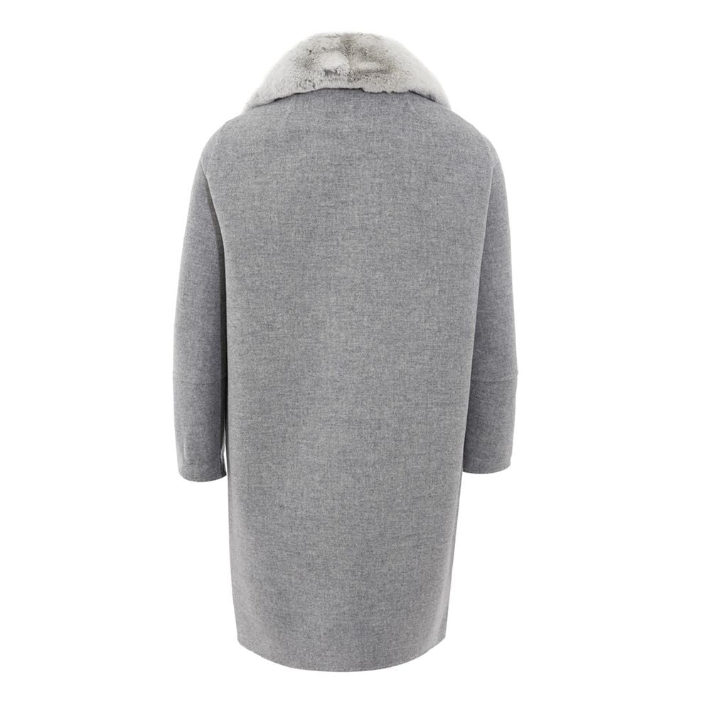 Herno Elegant jacket in grey wool for timeless style