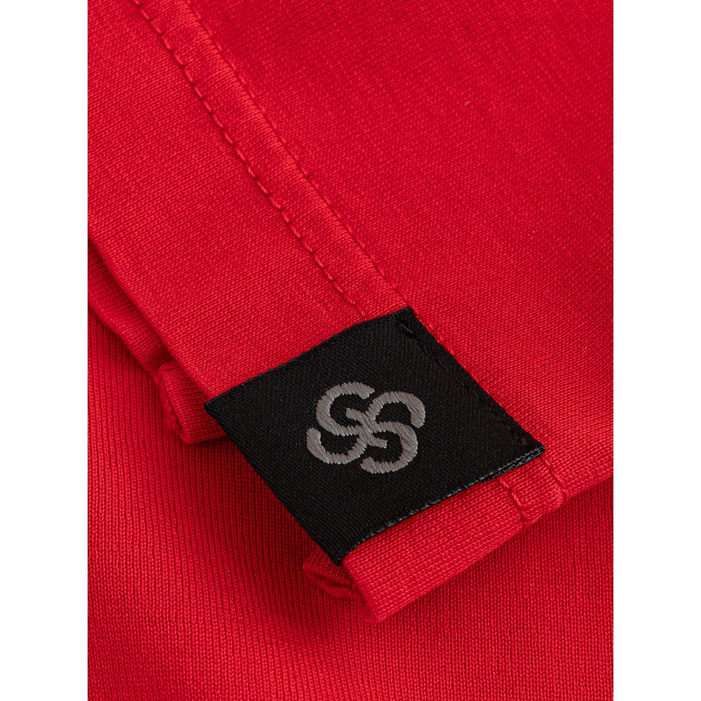 Gran Sasso Elegant cotton polo in exciting red