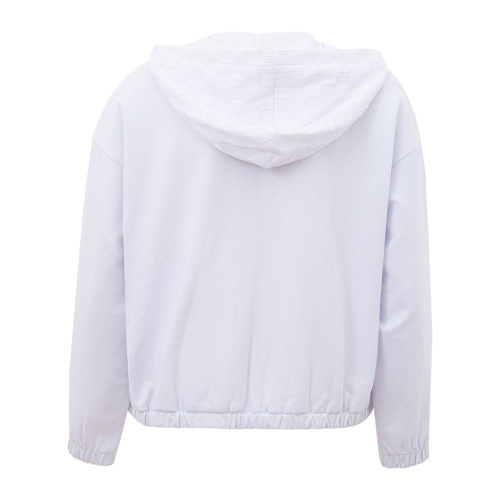 Armani Exchange Chic white viscose sweater for women