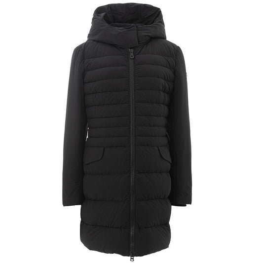 Peuterey Elegant black polyamide jacket for women